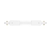 LEDVANCE Conector de alimentación flexible TRACKLIGHT opcional, blanco, conector de alimentación flexible para carril de alimentación, diseño moderno tipo loft, para implementar diferentes arreglos