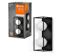 LEDVANCE DECOR, aplique de pared para baño, modelo Square, 350x150, IP44, color , con casquillo G9 para el reemplazo de la bombilla. Se puede equipar con una lámpara estándar o inteligente. Clase de p