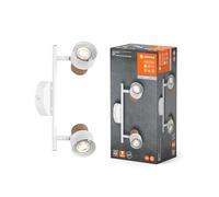 LEDVANCE DECOR SPOT CORK, 2 x 3,4W, 460lm, blanco, foco, cabezales
