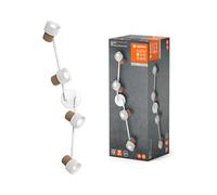 LEDVANCE DECOR SPOT CORK, 4 x 3,4W, 920lm, blanco, foco, cabezales
