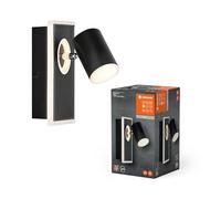 LEDVANCE DECOR SPOT MARS, 16,5W, 540lm, negro, foco, cabezales ajustables, versátil, foco de interior, luz de color blanco cálido, acabado de alta calidad, montaje fácil