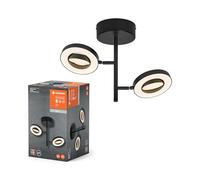 LEDVANCE DECOR SPOT SATURN, 21W, 465lm, negro, foco, cabezales ajustables,