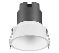 LEDVANCE Downlight empotrable SPOT TWIST, blanco, 10W, 800lm, 830 WT, 93 mm de diámetro, color de luz blanco cálido, 90% menos consumo de energía en comparación con los downlights halógenos, 3000K