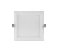 LEDVANCE Downlight LED Slim Cuadrado SQ210 18W 1530lm 120D - 830 Luz Cálida