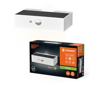 LEDVANCE ENDURA STYLE BRICKLUME sensor, luz solar, 3W, 300lm, blanco, iluminación indirecta, detector de movimiento, sensor de luz diurna, clase deIP65, 3.000K, color de luz blanco cálido