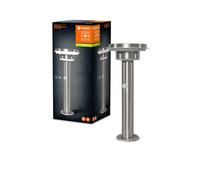 LEDVANCE Endura Style Solar Double Circle Lum, 6 W, Gris (Acero Inoxidable), One size