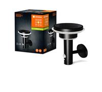 LEDVANCE Endura Style Solar Double Circle Lum, 6 W, Negro, One size