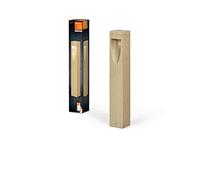LEDVANCE Foco de camino WiFi exterior SMART+ 7.5W 600lm madera, luz blanca cálida (3000K) y 16 mill. de colores, carcasa de aluminio de alta calidad, controlable por app, para Amazon, Google, etc.