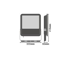 Ledvance Foco Proyector LED 165W 20000Lm 4000K Blanco Natural IP65