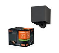 LEDVANCE Iluminación exterior ENDURA STYLE ADJ BEAM, 2,5W, 180lm, gris oscuro, iluminación indirecta, detector movimiento, sensor luz diurna, tipo protección IP54, temp.color 3000K, blanco cálido