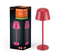 LEDVANCE Iluminación exterior ENDURA STYLE TABLE USB, 2,5W, 200lm, lámpara de mesa, magenta, batería recargable, tipo de protección IP44, regulación progresiva, función de memoria de luminosidad