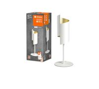 LEDVANCE Lámpara de mesa SMART+ WiFi DECOR, blanca, 12W, 840lm, luz blanco dinámico, regulable, 3000-6500K, distribución de luz arriba y abajo, controlable por app, para Amazon, Google, etc.