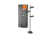 LEDVANCE Lámpara de pie Memphis de DECOR, negro/dorado, con casquillo G9 para facilitar la sustitución de la lámpara, puede equiparse con una lámpara normal o inteligente, protección IP20