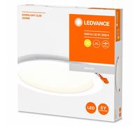 LEDVANCE Lámpara empotrable LED Slim Ø22cm 3000K