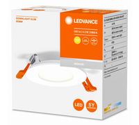 LEDVANCE Lámpara empotrable LED Slim Ø8,5cm 3000K
