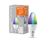 LEDVANCE Lámpara LED inteligente SMART+ WiFi Candle Multicolor E14 regulable RGB 2700-6500K 40W 1 ud
