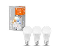 LEDVANCE Lámpara LED inteligente con tecnología WiFi, enchufe E27, regulable, color de luz cambiante (2700-6500K), reemplazo de 60W, SMART+ WiFi Classic Tunable White, paquete de 3