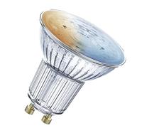 LEDVANCE Lámpara reflectora LED inteligente con tecnología WiFi, base GU10, color de luz cambiante (2700-6500K), regulable, reemplaza las lámparas reflectoras con 40W, SMART+ WiFi SPOT, paquete de 1