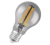 LEDVANCE Lámpara Smart LED, Bluetooth, E27, regulable, blanco cálido (2700K), reemplaza lámparas incandescentes 44W, controlable con Alexa, Google y Apple,SMART+ Filament Classic Dimmable,paquete de 1