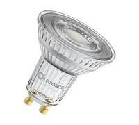 LEDVANCE LED PAR16 GU10 Reflector 7 W 575lm 60D - 930 Blanco cálido | Mejor reproducción cromática - Regulable - Equivalente 80 W