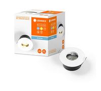 LEDVANCE LED spot blanco con carcasa metálica, 4,3 vatios, 350 lúmenes, 2700K, IP65, lámpara empotrada GU-10