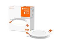 LEDVANCE LED SPOT INTEGRATED SLIM Ø22,5cm, foco empotrado para todos los espacios interiores, 22W, 4000K, 2000 lumen, 240V, diseño moderno plano, in ispositivo de sujeción, blanco