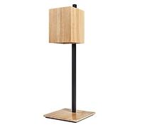 LEDVANCE Luz de mesa SMART+ DECOR Wood WiFi, 8W, 650lm, luz blanco dinámico (3000K a 6500K), regulable, madera certificada FSC, controlable por app, compatible con Amazon, Google, etc.
