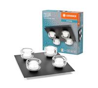 LEDVANCE OR lame aplique y techo con LED, negro, 22W, 1400lm,