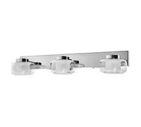 LEDVANCE OR lame aplique y techo con LED, cromo, 16,5W, 1050lm, 3000/4000K, (blanco frío/blanco cálido), protección IP44 contra cuerpos extraños y salpicaduras de agua