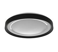 LEDVANCE OR ARVIN SMART+ WiFi lámpara Ø 48cm, lámpara de techo LED regulable para uso interior, temperatura de color de 2700-6500K, 3300 lumen, lámpara de diseño redondo, blanco con anillo negro