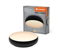 LEDVANCE ORBIS Livia LED con aro de metal, blanco y negro, 24W, 1500lm, | , Indoor Wall Lighting, 430.00 Millimetres dia, , Paquete de 1