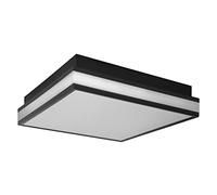 LEDVANCE ORBIS MAGNET SMART+ Wi-Fi 30x30cm, lámpara de techo LED regulable para uso interior, 26W, temperatura de color 3000-6500K, 2500 lumen, lámpara de diseño con marco magnético, negro