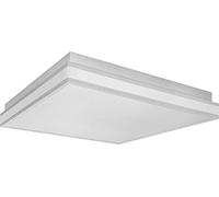 LEDVANCE ORBIS MAGNET SMART+ Wi-Fi 45x45cm, lámpara de techo LED regulable para interiores, 42W, temperatura de color 3000-6500K, 4200 lúmenes, lámpara de diseño con marco magnético, gris