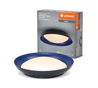 LEDVANCE Orbis Plate Plafón LED, negro-azul, 45W, 2200lm, 3000K, 480mm, 830