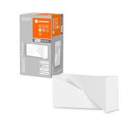 LEDVANCE ORBIS SWAN SMART+ Wi-Fi, aplique LED regulable para interiores, 23W, temperatura de color de 3000-6500K, 600 lúmenes, superficie pintable, forma rectangular 30x15cm