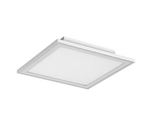 LEDVANCE Panel de luz LED SMART+ WiFi, blanco, 18W, 1800lm, luz blanco dinámico, regulable, 2700 a 6500K, luz principal de marco y área, controlable por app, compatible con Amazon, Google, etc.