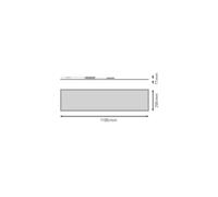 Ledvance Panel LED 1200x300mm Potencia Seleccionable 4000K