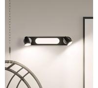 LEDVANCE Plafón LED Neptune, 2 focos, negro