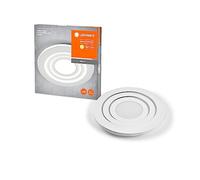LEDVANCE Plafón ORBIS SPIRAL LOOP CL 505 mm, blanco, 42W, 4000lm, color de luz blanco cálido, distribución efectiva de luz directa e indirecta, larga vida, redondo, IP20, 3000K