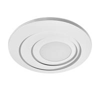 LEDVANCE Plafón ORBIS SPIRAL RD CL 505 mm, blanco, 42W, 4000lm, color de luz blanco cálido, distribución efectiva de luz directa e indirecta, larga vida, redondo, IP20, 3000K