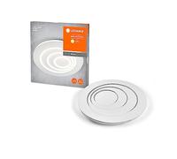 LEDVANCE Plafón ORBIS SPIRAL ROUND 685 mm, blanco, 63W, 5000lm, color de luz blanco cálido, distribución eficaz de la luz indirecta, larga duración, módulo LED, redondo, IP20, 3000K