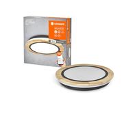 LEDVANCE Smart+ - Lámpara de techo LED inteligente Orbis, 40 cm de diámetro, madera. 4058075754751