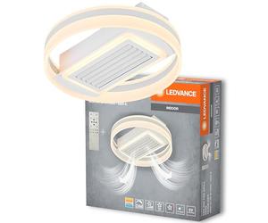 LEDVANCE Plafón/ventilador en forma de anillo; 55W; CCT; IP20 para uso | , Ceiling Fans with Lighting, 500.00 Millimetres dia, 30000 Hours, Paquete de 1