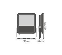 Ledvance Proyector LED 125 W 13750 lm 3000 K IP65