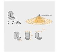 LEDVANCE Sensor Wall 360DEG IP55, gris oscuro