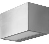 LEDVANCE Smart+ Brick Multicolor, aplique de pared inteligente, conexión Wi-Fi, acero, policarbonato (PC), acero inoxidable, luz blanca cálida, 3000 K
