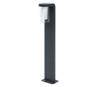 LEDVANCE Smart+ Cascade Multicolor, iluminación inteligente para zócalos/postes, con conexión Wi-Fi, color gris, fabricada en aluminio y vidrio, luz blanca cálida, 3000 K