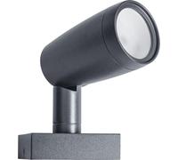 LEDVANCE SMART+, Foco exterior, gris oscuro, aluminio, vidrio, IP44, para entrada, fachada, clase II