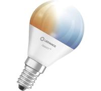 Ledvance - Smart+ Mini-ball 40w/2700-6500 Frosted E14 Wifi Regulable, 470 Lúmenes, 5 W, Tunable White