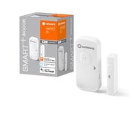 LEDVANCE SMART+ Sensor de contacto con tecnología Wifi para detectar puertas y ventanas abiertas, control a través del smartphone, compatible con Alexa y Google, paquete de 1